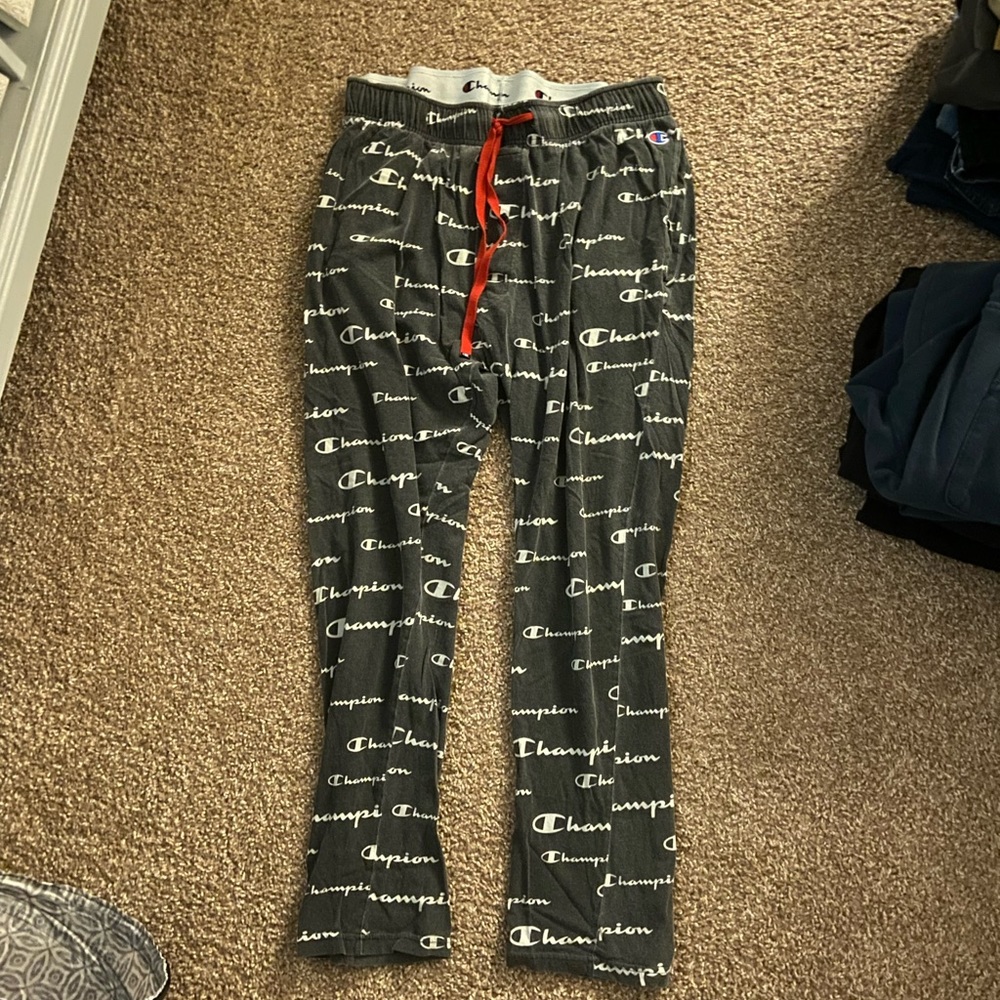 champion sweatpants size M